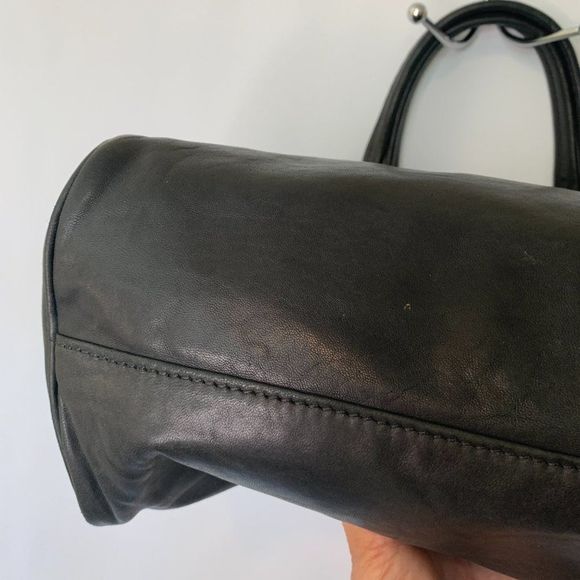 Maria Sharapova for Cole Haan Black Leather Purse - Picture 8 of 11